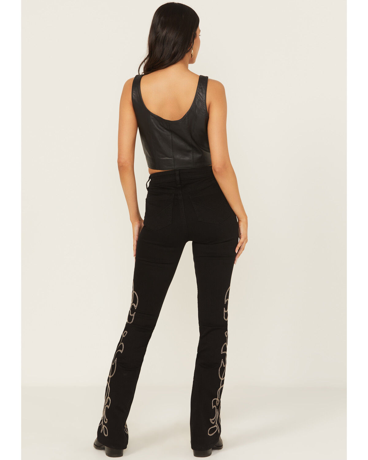 Product Name:  Idyllwind Women's Legend High Rise Boot Stitch Bootcut Super Stretch Denim Jeans