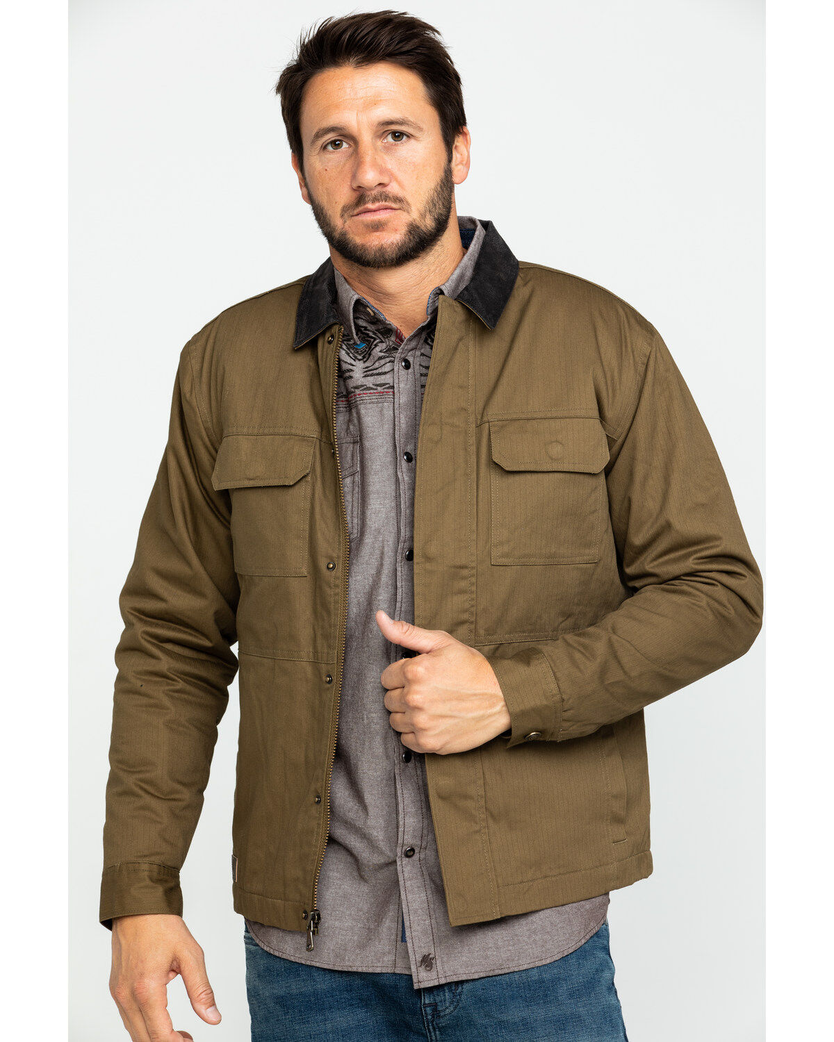 Big and sales tall waxed jacket