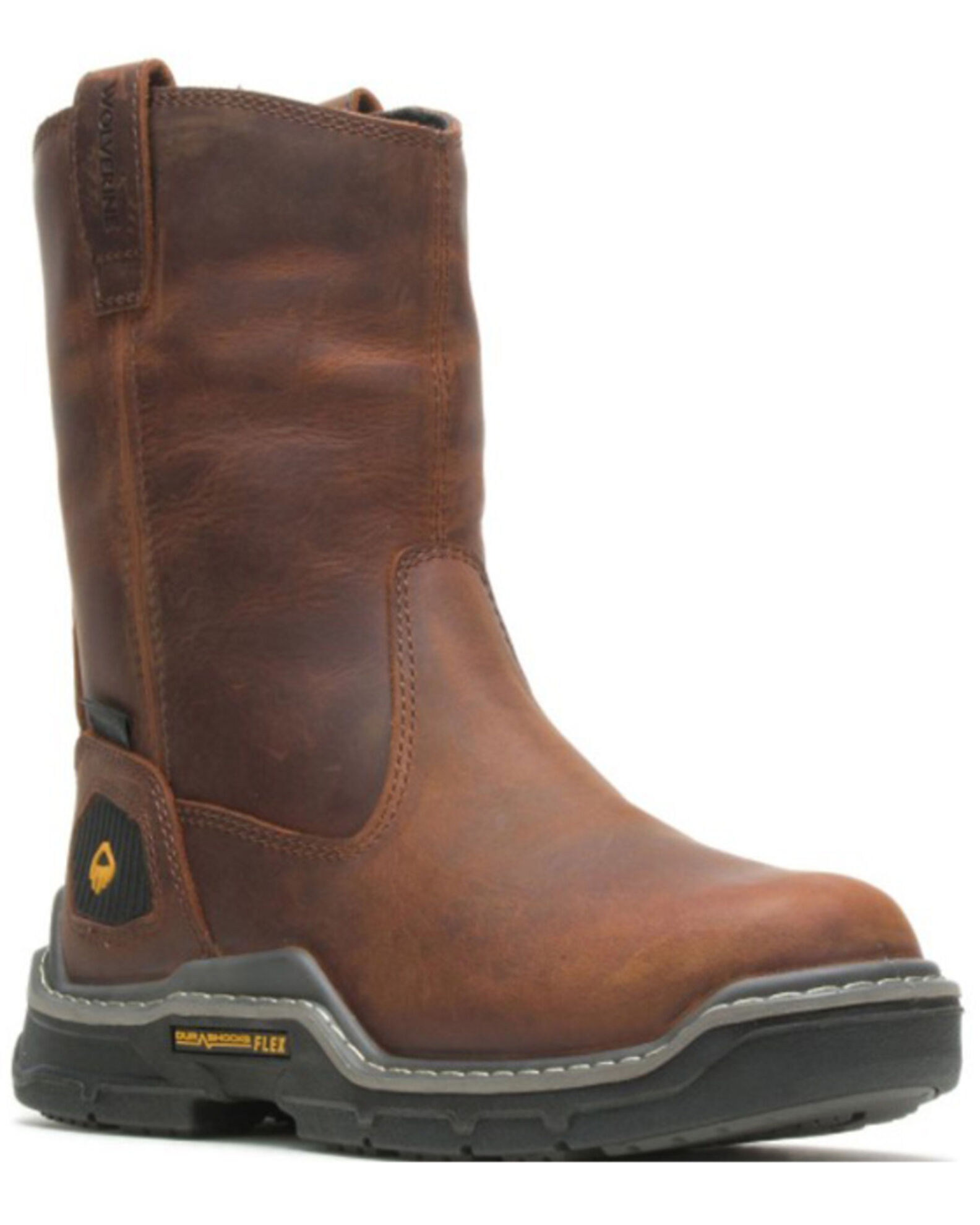 Wolverine Men s Raider Durashocks Waterproof Western Work Boots Composite Toe