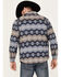 Image #4 - Pendleton Men's Bay City Snap Sherpa Jacket, Blue, hi-res