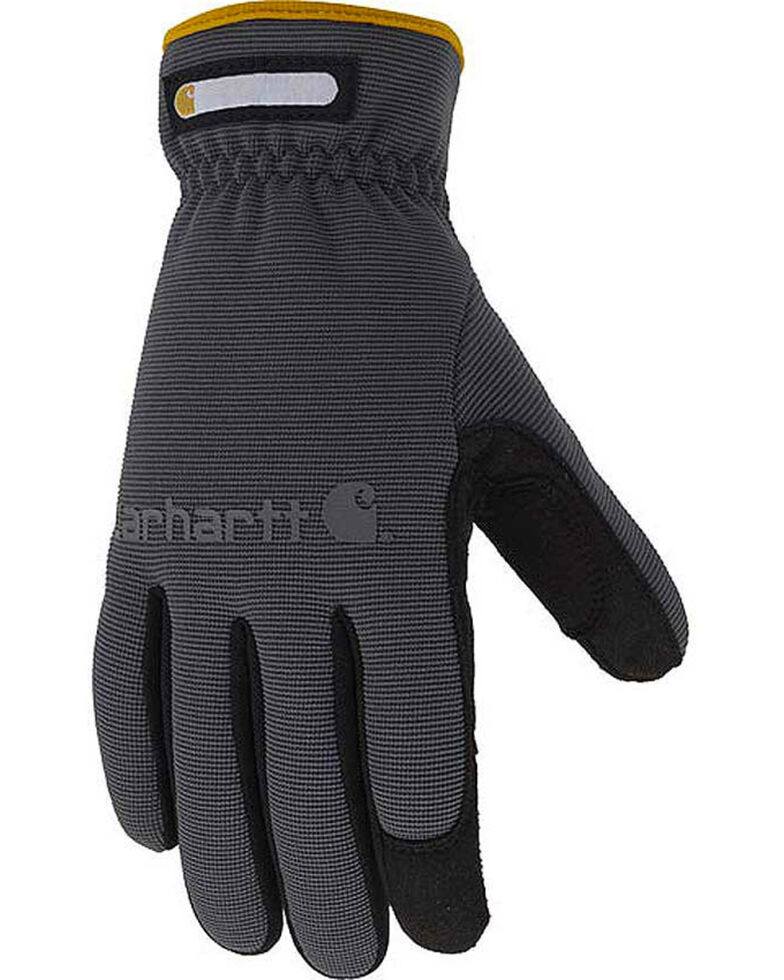 Carhartt Men's Grey Work Flex Gloves Boot Barn