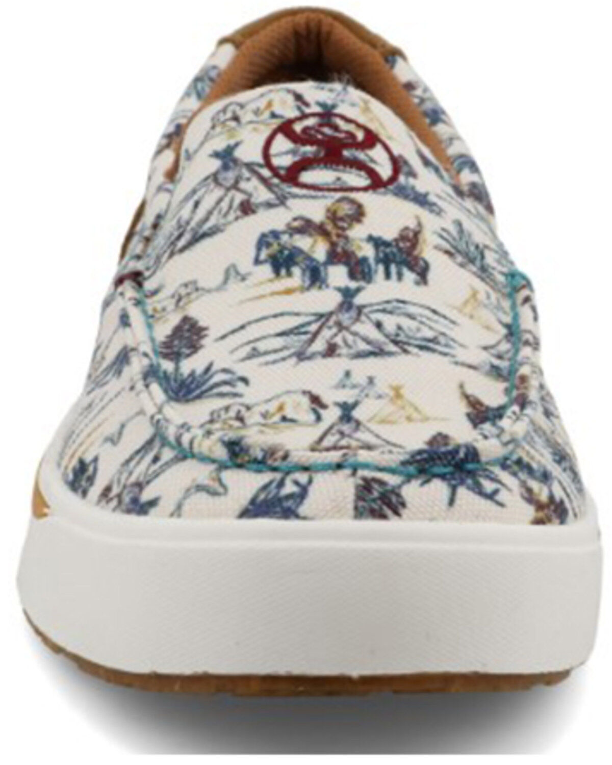 Image #4 - Hooey by Twisted X Men's Slip-On Lopers, Multi, hi-res