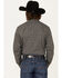 Gibson Men's Coal Miner Geo Print Snap Western Shirt , Black, hi-res