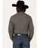 Image #4 - Gibson Men's Coal Miner Geo Print Snap Western Shirt , Black, hi-res