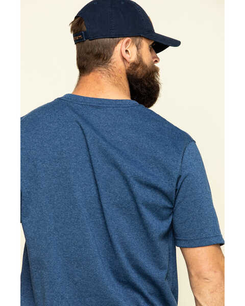 Image #5 - Carhartt Men's Short-Sleeve Logo T-Shirt, Indigo, hi-res