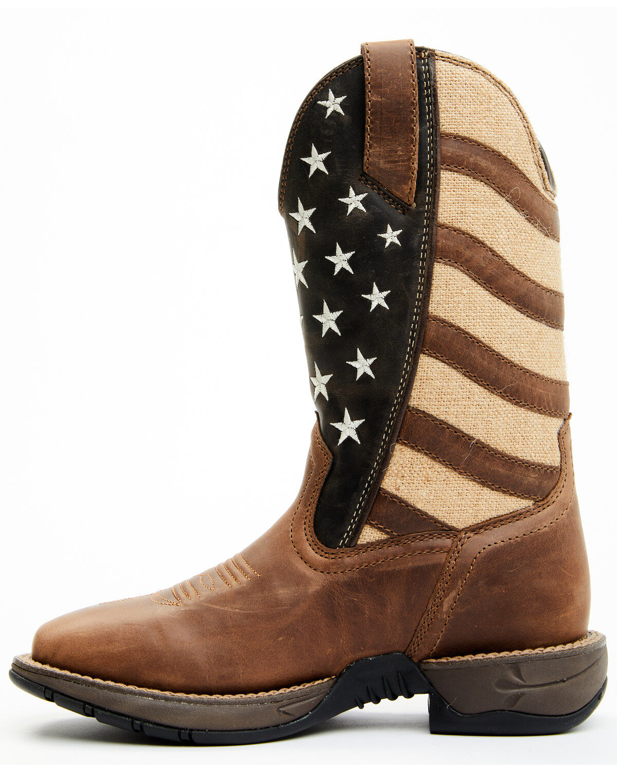 Image #3 - RANK 45® Women's Xero Gravity Lite Western Performance Boots - Broad Square Toe, Multi, hi-res