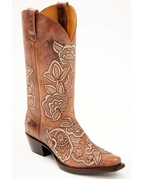 Image #1 - Shyanne Women's Sienna Western Boots - Snip Toe, Tan, hi-res