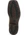 Ariat Hybrid Rancher Waterproof Pull On Work Boots - Square Toe, Brown, hi-res
