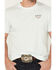 Image #4 - Ariat Men's Horseshoe Short Sleeve Graphic T-Shirt, Light Blue, hi-res
