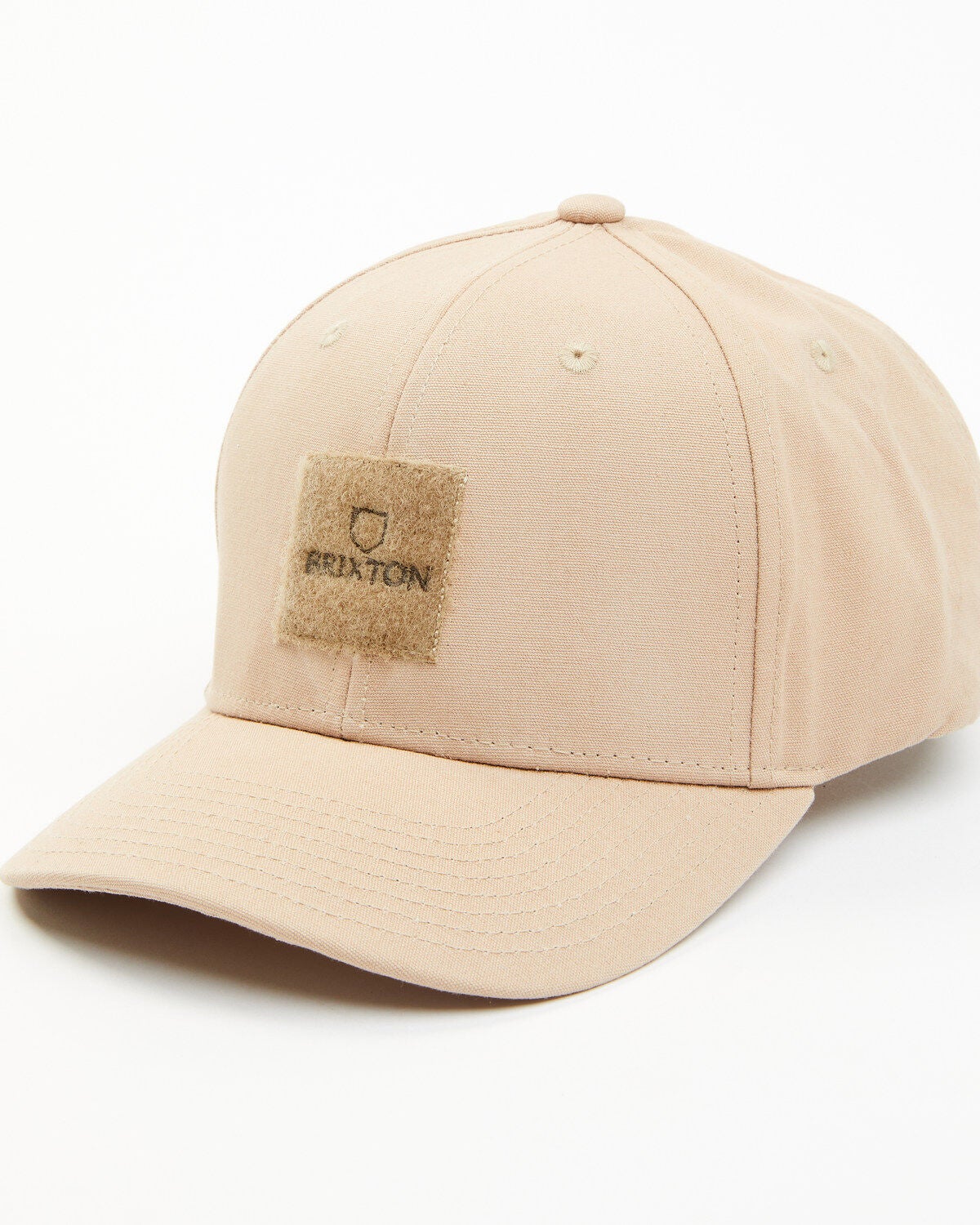 Brixton Men's Alpha Block Tactical Ball Cap, Tan, hi-res