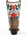 Image #5 - Laredo Women's Western Fashion Boots - Snip Toe, Cream/brown, hi-res