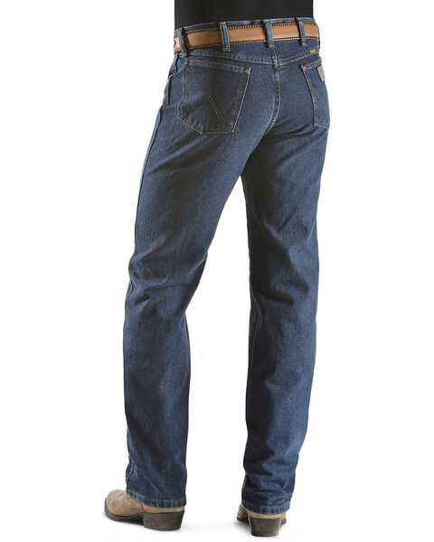 Image #1 - Wrangler 13MWZ Jeans Cowboy Cut Original Fit Prewashed Jeans , Dark Stone, hi-res
