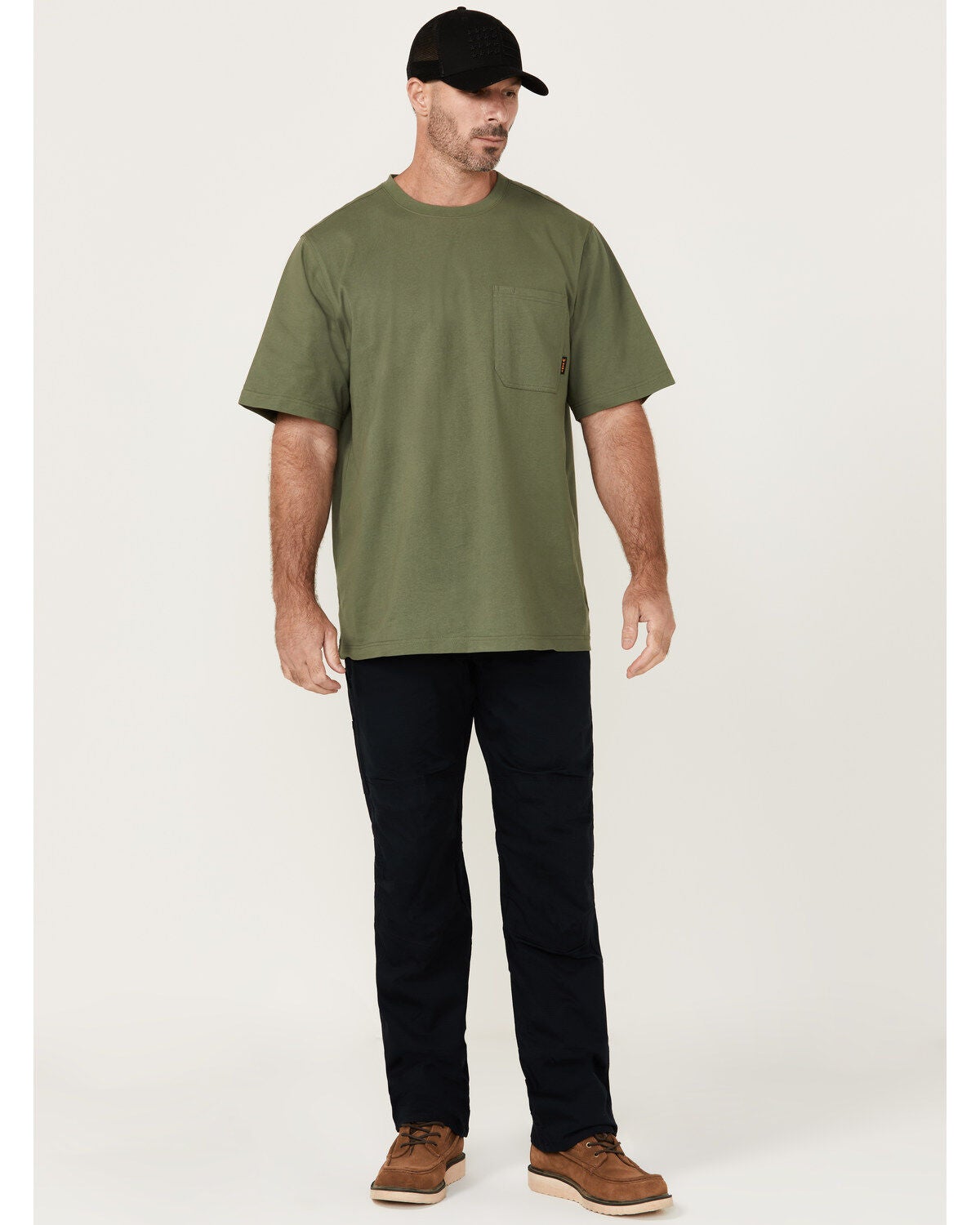 Hawx Men's Double Front Ripstop Xtreme Work Pants, Navy, hi-res