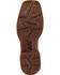 Image #6 - Rebel by Durango Men's Waterproof Steel Toe Western Work Boots, Brown, hi-res