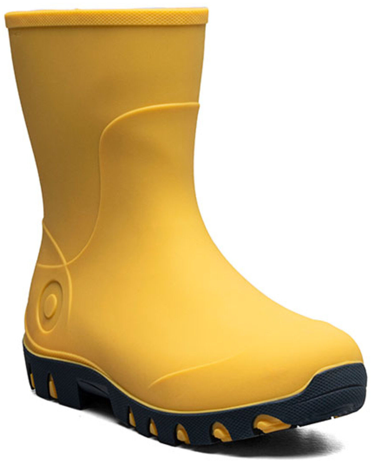 Image #1 - Bogs Boy's Essential Mid Rainboots, Mustard, hi-res