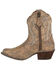 Image #3 - Durango Women's Crush Fashion Booties - Round Toe, Tan, hi-res