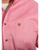 Image #2 - Ariat Men's Classic Fit Solid Twill Long Sleeve Button Down Western Shirt, Pink, hi-res