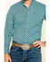 Image #4 - Wrangler 20X Men's Scale Print Performance Long Sleeve Western Shirt , , hi-res