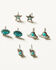 Image #4 - Idyllwind Women's Brimfield Antique Earring Set - 8 Piece, Silver, hi-res