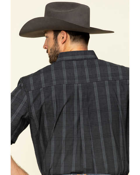 Image #5 - Cody James Core Men's Make It Pay Large Plaid Short Sleeve Western Shirt , , hi-res