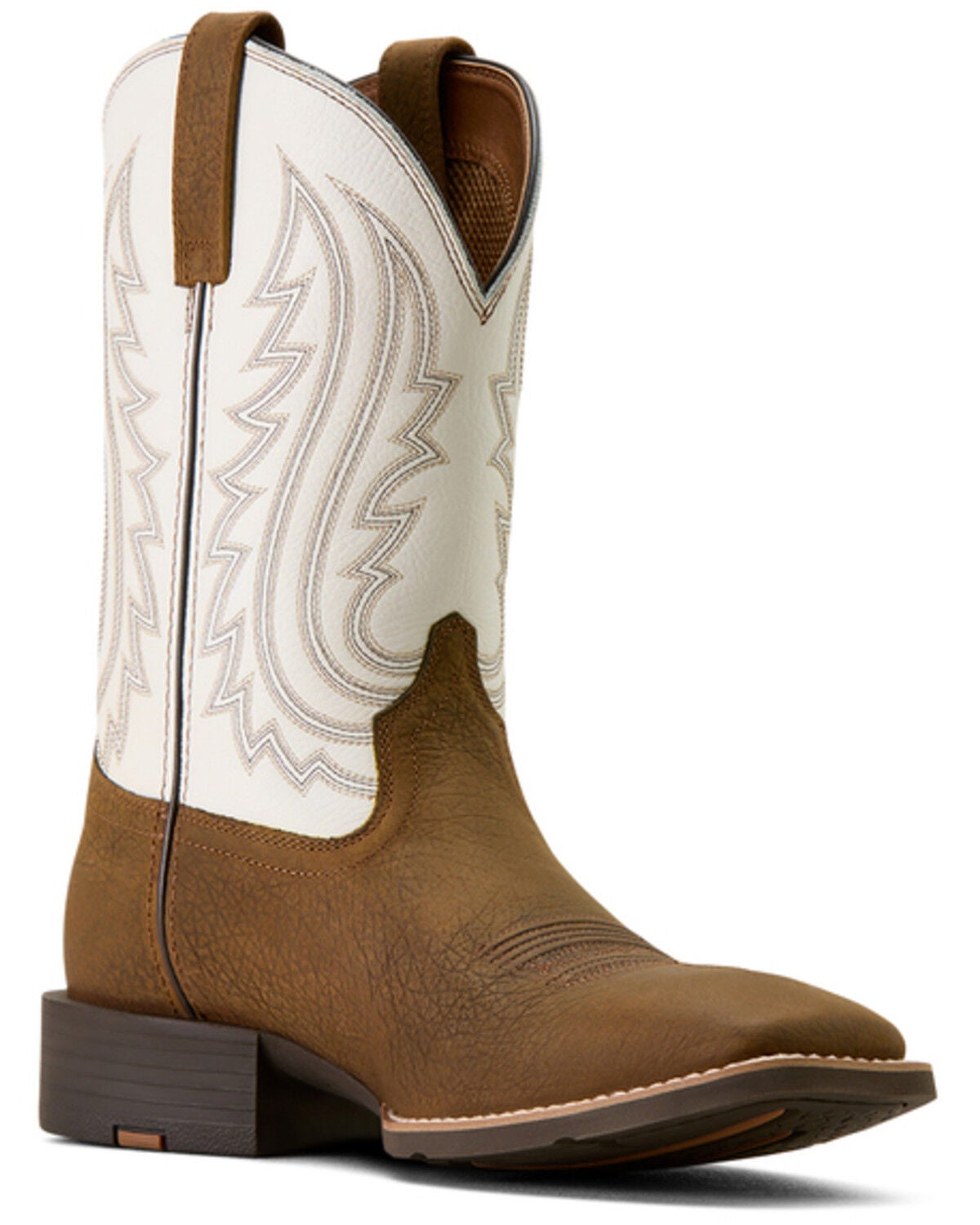 Ariat Men's Sport Big Country Performance Western Boots - Broad Square Toe, Brown, hi-res