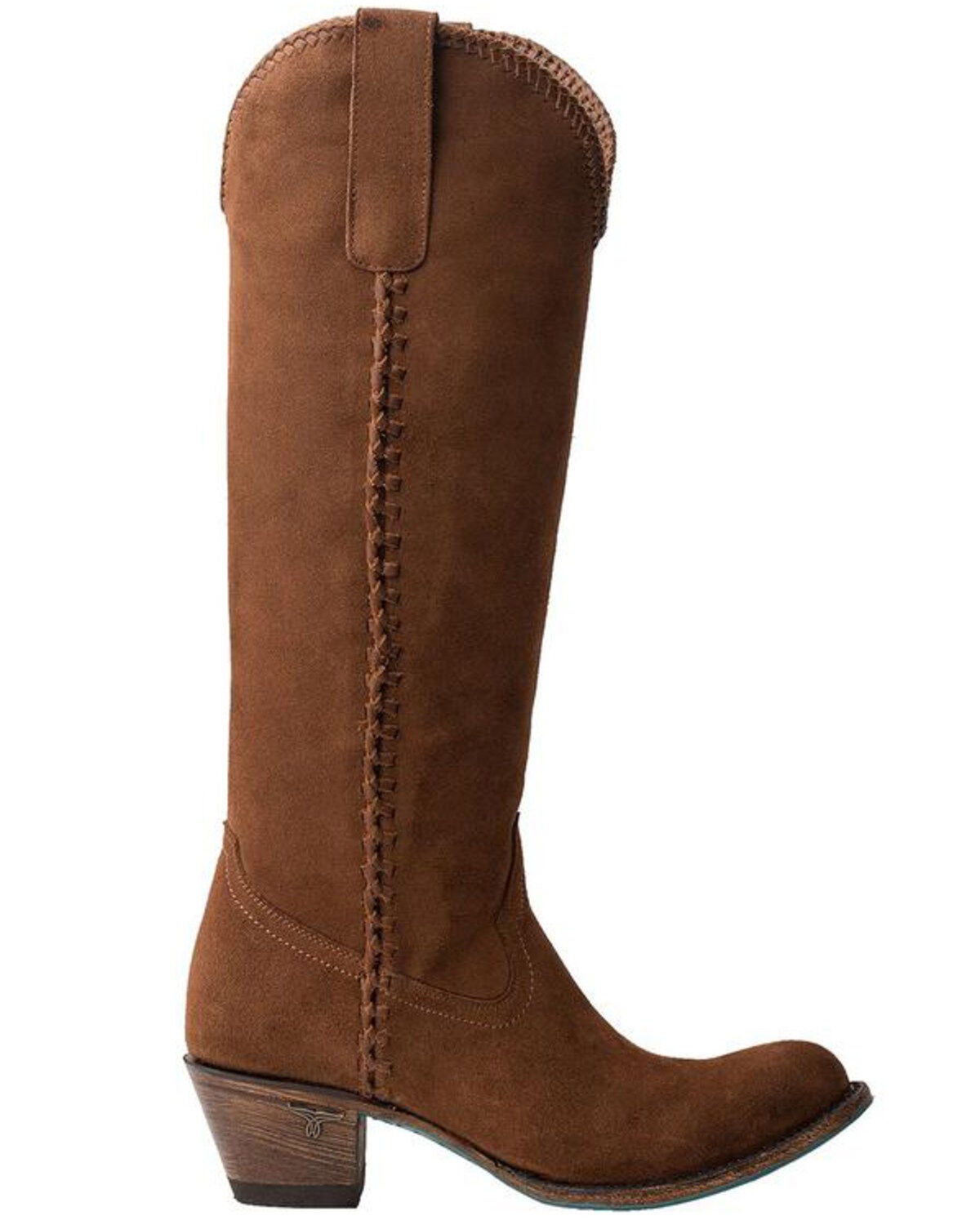 Lane Women's Plain Jane Western Boots - Round Toe, Brown, hi-res