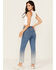 Image #3 - Levis' Women's Medium Wash Mid Rise Wedgie Straight Leg Stretch Denim Jeans, Medium Wash, hi-res