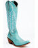 Liberty Black Women's Marissa Star Stitched Boots - Snip Toe, Light Blue, hi-res