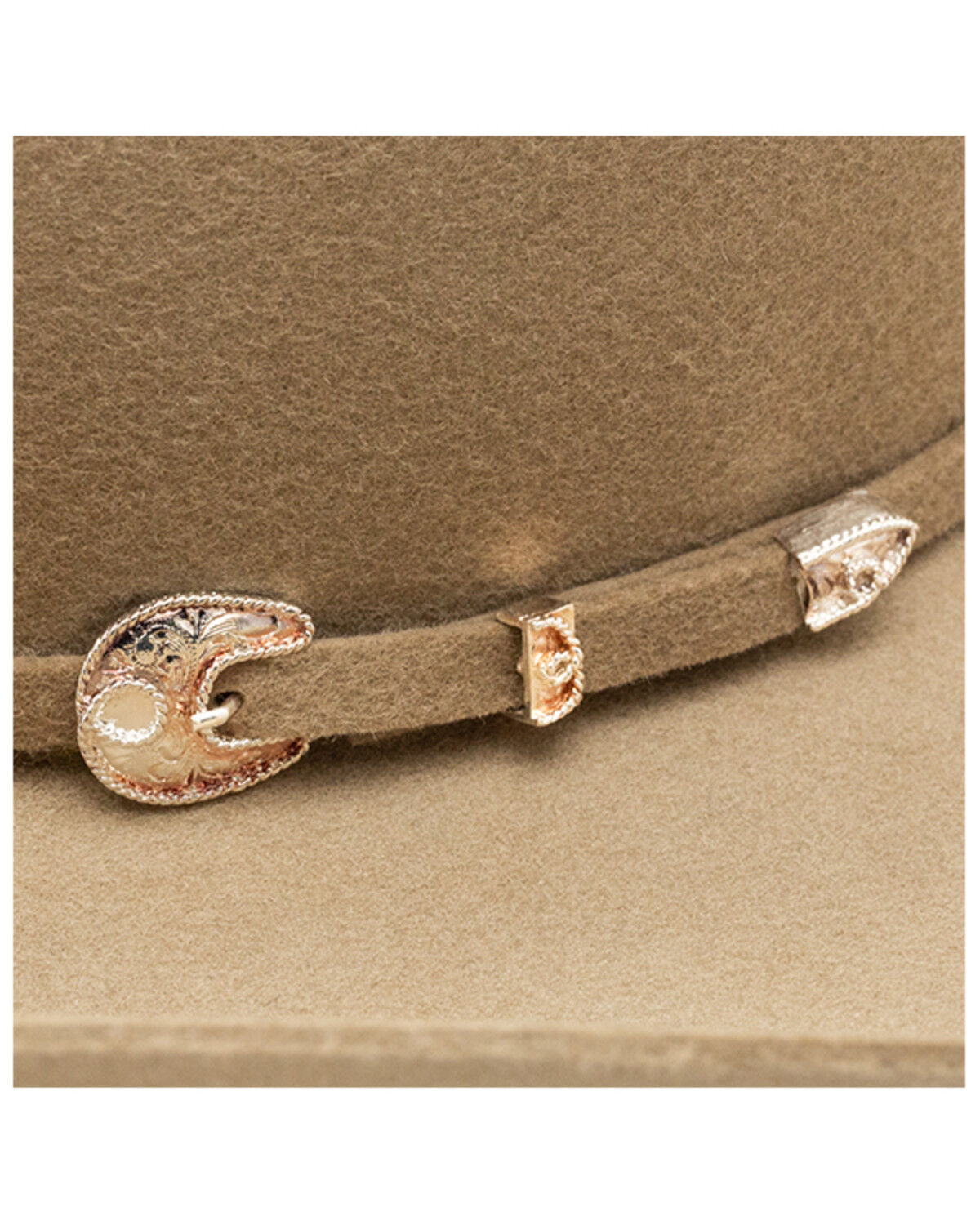 Image #3 - Stetson 4X Corral Felt Hat, Sand, hi-res