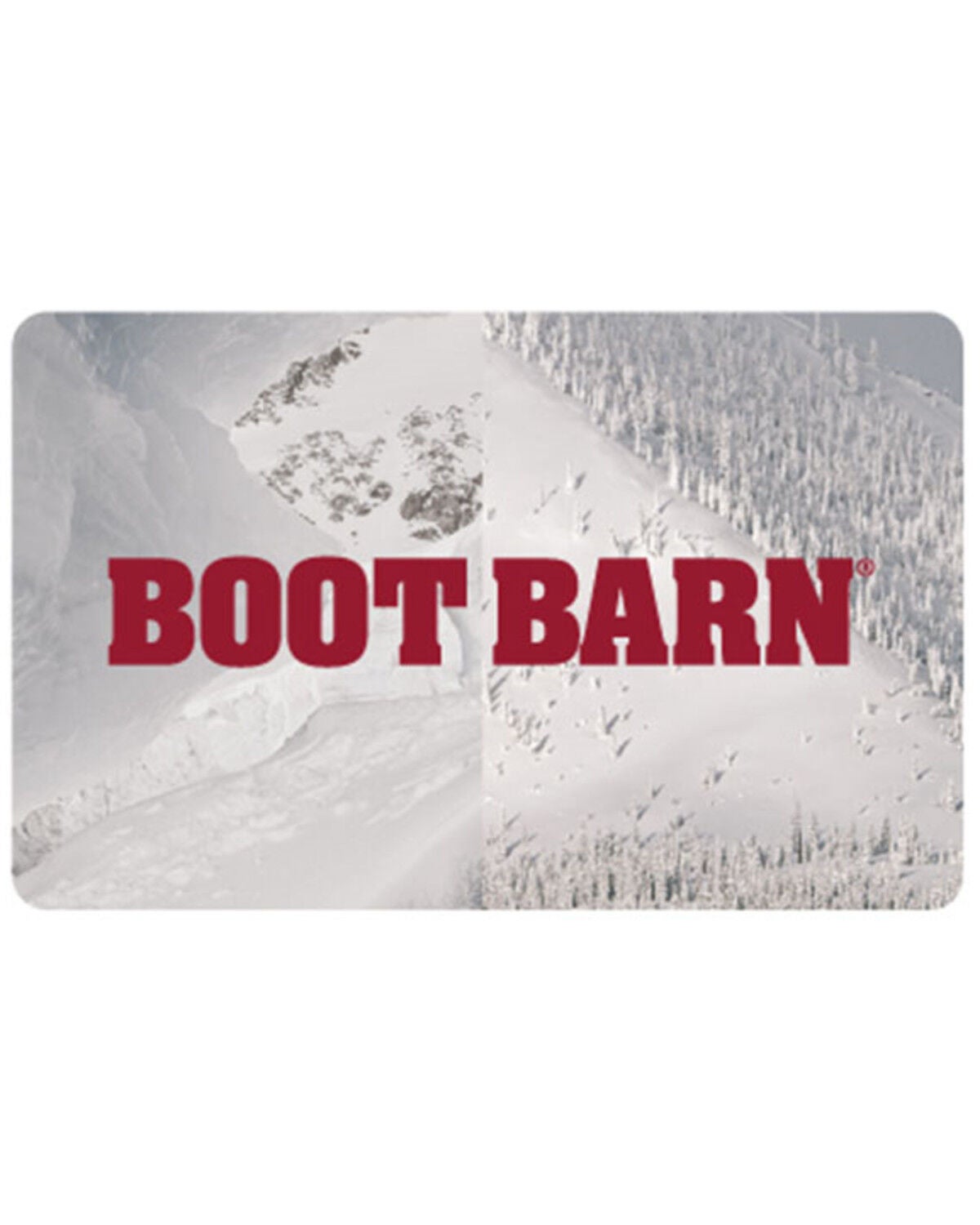 Boot Barn White Landscape Gift Card, No Color, hi-res