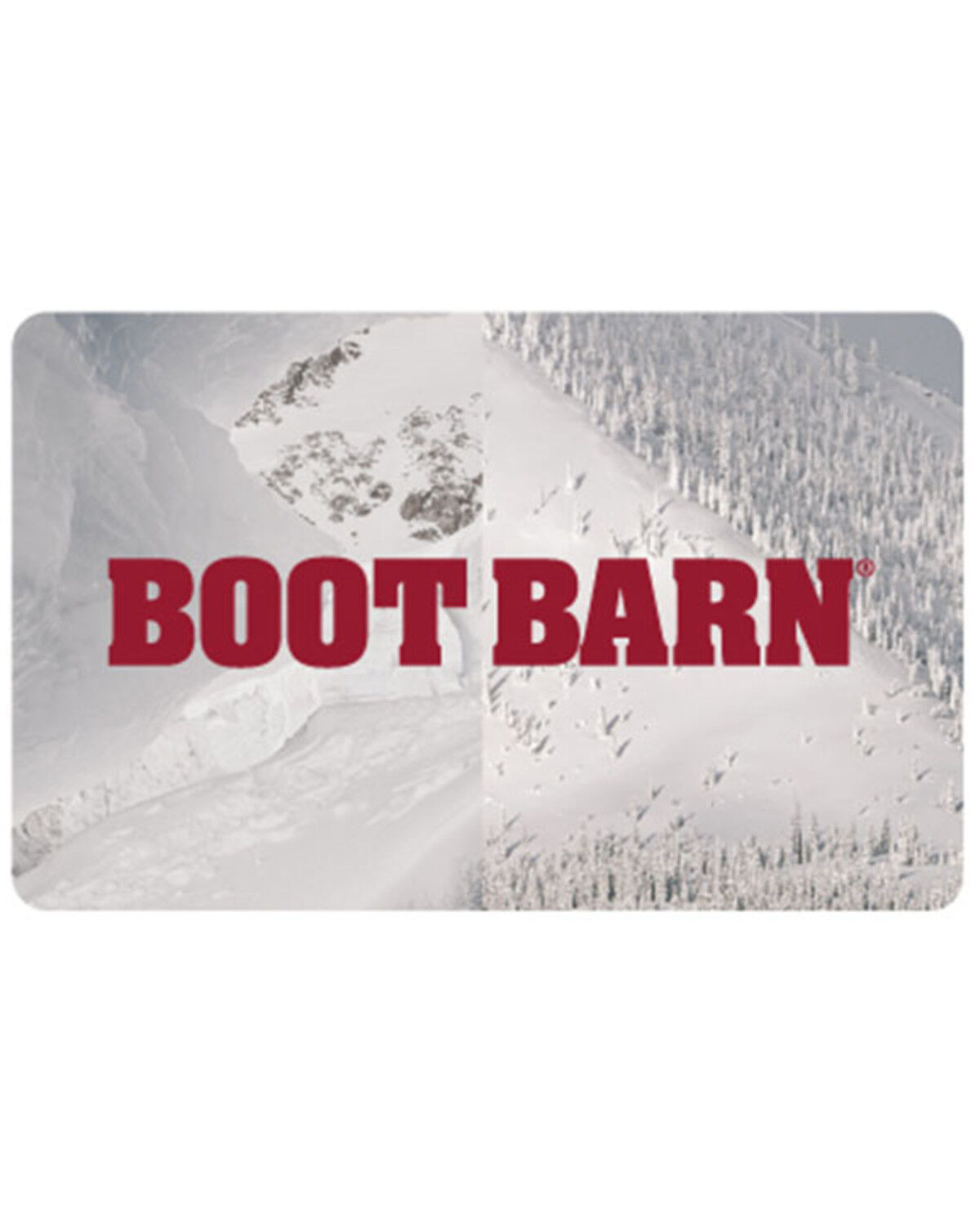 Image #1 - Boot Barn White Landscape Gift Card, No Color, hi-res