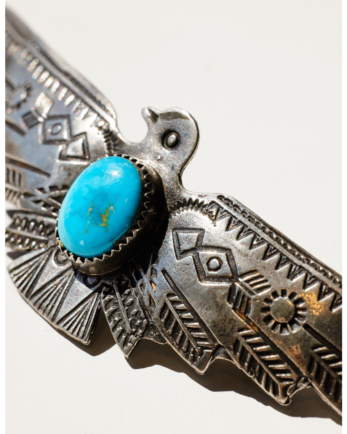 Image #2 - Broken Arrow Jewelry Women's Eagle Hair Barrette, Silver, hi-res