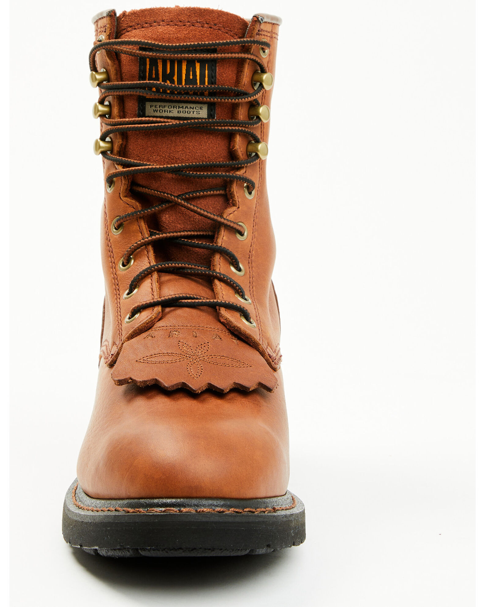 Ariat Men s Cascade 8 Lace Up Work Boots Soft Toe Boot Barn