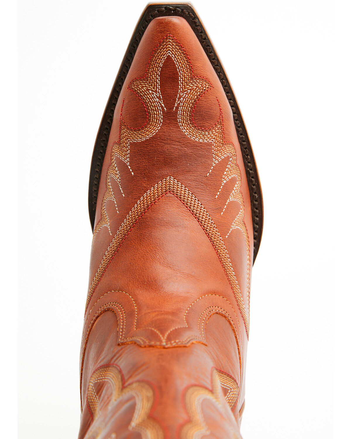 Image #6 - Shyanne Women's High Desert Tall Western Boots - Snip Toe, Brandy Brown, hi-res