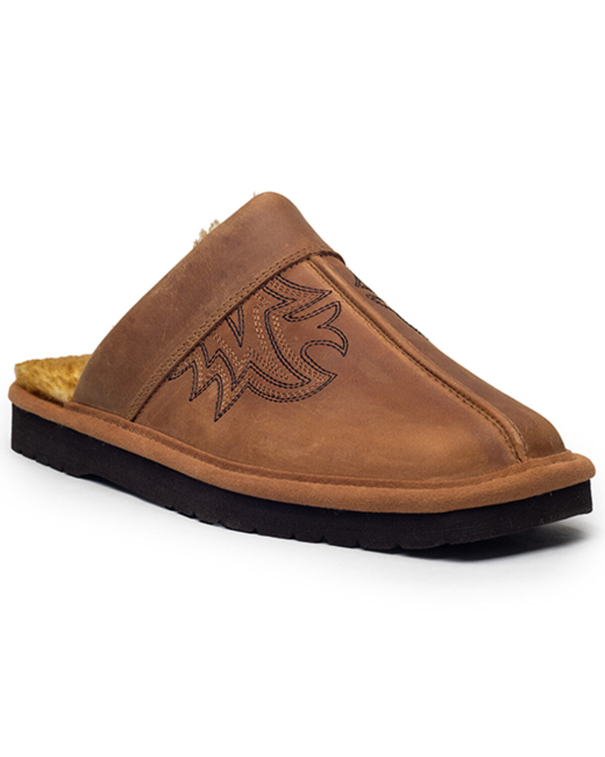 Image #1 - Ariat Men's Silversmith Slippers, Brown, hi-res