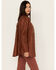 Image #2 - Urban Republic Women's Luggage Faux Leather Shacket, , hi-res