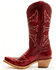 Image #3 - Dan Post Women's Mesa Tall Western Boots - Snip Toe, Red, hi-res