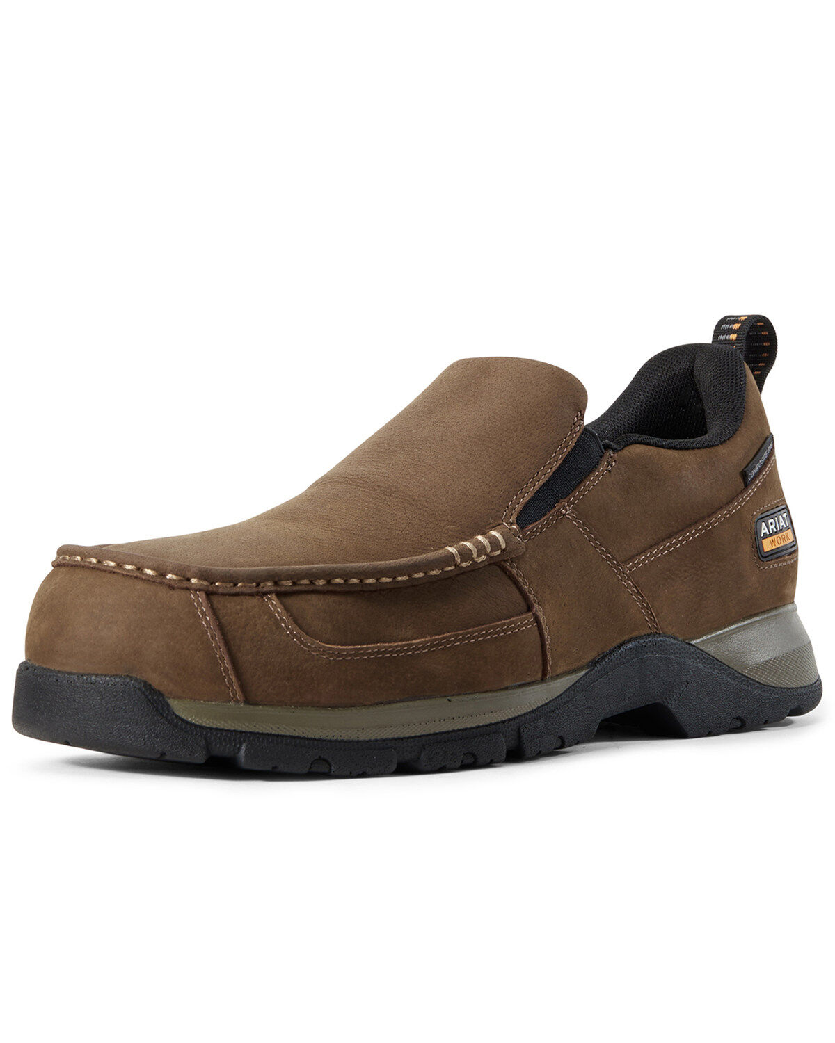 mens steel toe slip on shoes