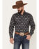 Ariat Men's Weldon Stretch Fitted Long Sleeve Button Down Shirt, Charcoal, hi-res