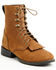 Image #1 - Cody James Men's Highland Distressed Lace-Up Boots - Round Toe, Brown, hi-res