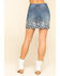 Image #2 - Stetson Women's Denim Southwestern Embroidered Mini Skirt, Blue, hi-res
