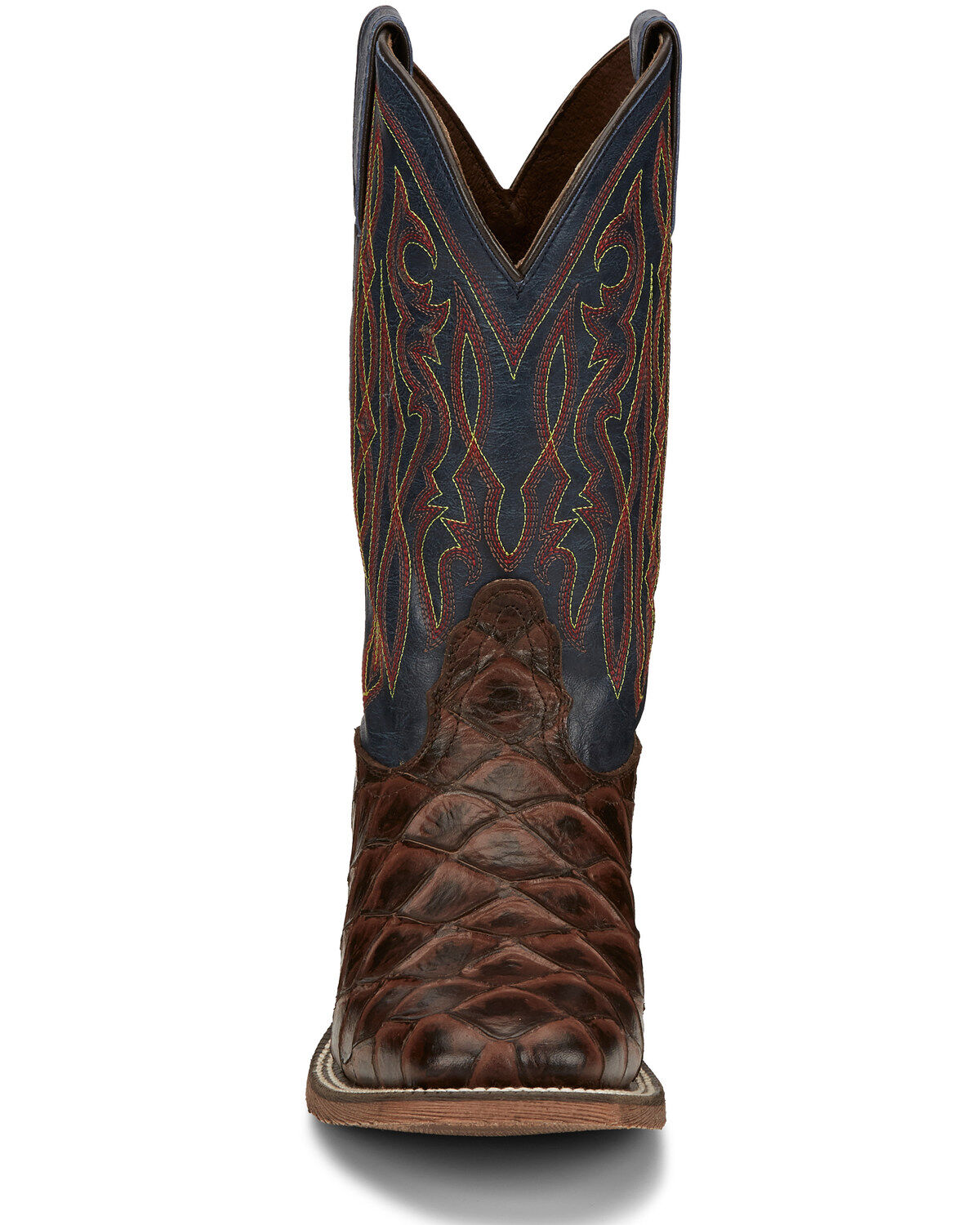Image #5 - Nocona Men's Turner Chocolate Western Boots - Broad Square Toe, , hi-res