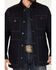 Image #3 - Blue Ranchwear Men's Rancher Flannel Lined Denim Jacket, Dark Blue, hi-res