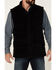 Image #3 - Cody James Men's Mesa Quilted Snap-Front Sherpa Vest, Black, hi-res