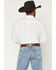 Image #4 - Ariat Men's Team Wake Geo Print Long Sleeve Button-Down Western Shirt, White, hi-res