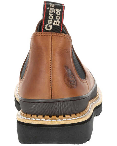 Georgia Boot Men's Revamp Romeo Work Shoes - Soft Toe, Brown, hi-res
