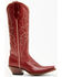 Image #2 - Idyllwind Women's Dallas Alice Western Boots - Snip Toe, Brick Red, hi-res