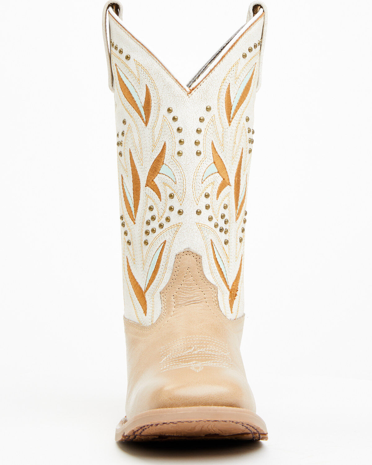Image #4 - Laredo Women's Lydia Western Boots - Broad Square Toe, Sand, hi-res