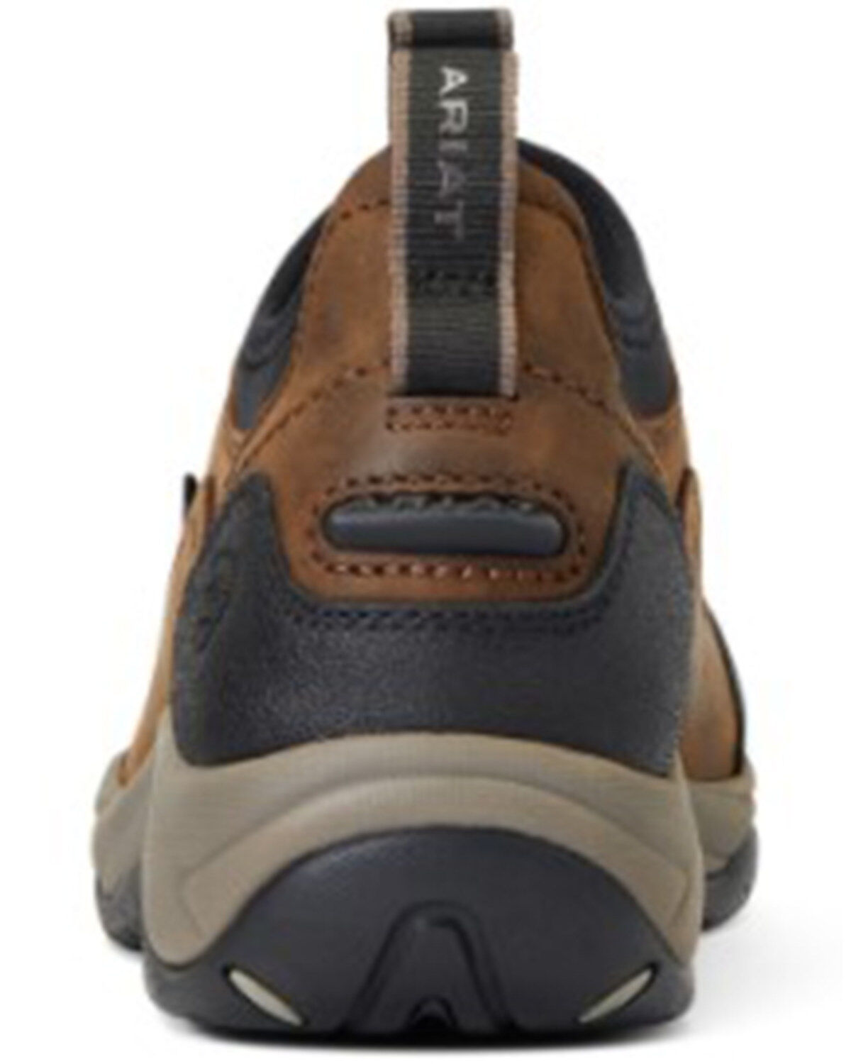 Image #3 - Ariat Women's Terrian Ease H20 Distessed Slip-On Work Shoe - Round Toe, Brown, hi-res