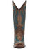 Image #3 - Circle G Women's Inlay Embroidered Western Boots - Square Toe, Brown, hi-res
